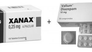 Diazepam and xanax